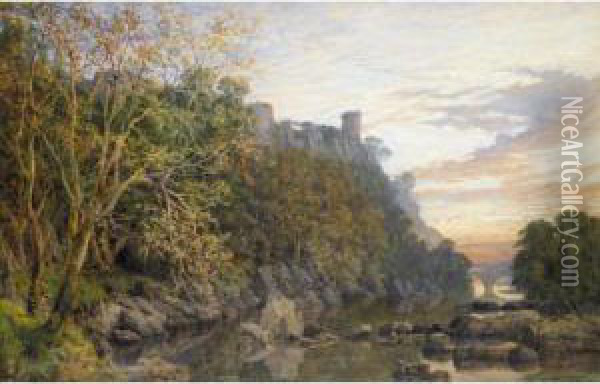 Barnard Castle Oil Painting - Charles Grant Davidson