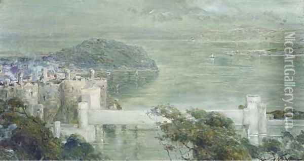 Conway, early morning Oil Painting - Robert Fowler