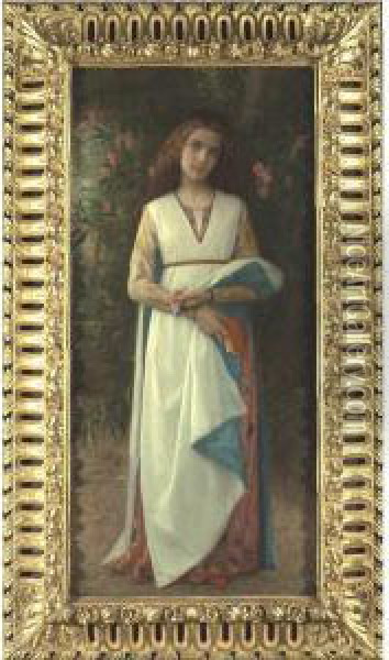 Giacomina Oil Painting - Alexandre and Jourdan, Adolphe Cabanel