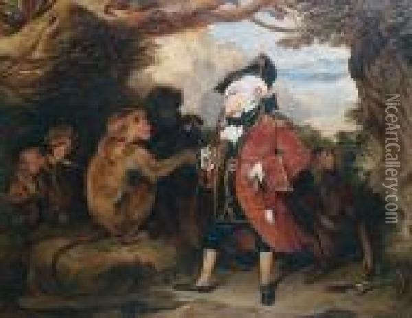 The Monkey Who Had Seen The World Oil Painting - Landseer, Sir Edwin