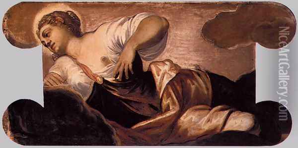 Allegory of Truth Oil Painting - Jacopo Tintoretto (Robusti)