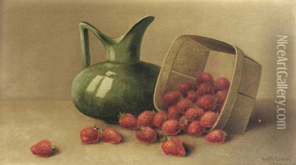 Still Life Oil Painting - George Mcconnell
