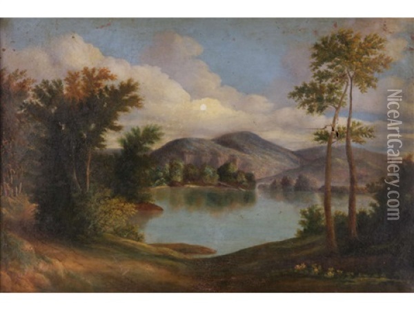 Landscape Oil Painting - William Allen Wall