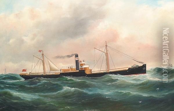 S.s.weltondale Oil Painting - Reuben Chappell Of Poole