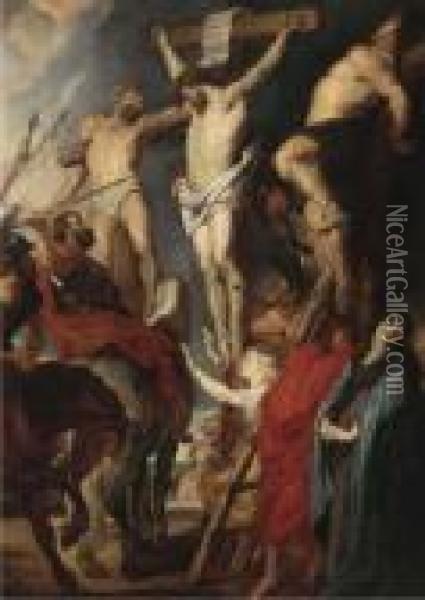 The Crucifixion Oil Painting - Peter Paul Rubens