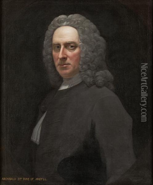 Archibald, 3rd Duke Of Argyll Oil Painting - Allan Ramsay