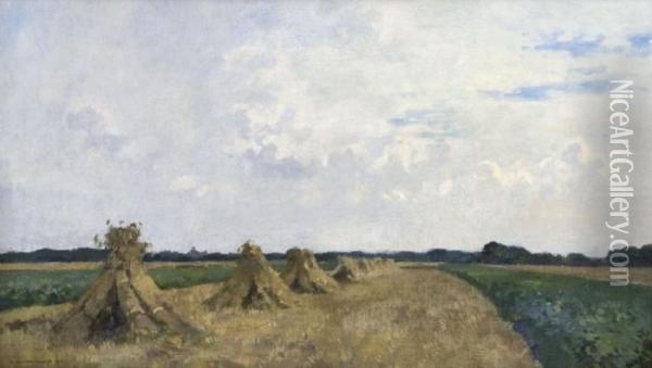 Erntezeit Oil Painting - Cornelis Vreedenburgh