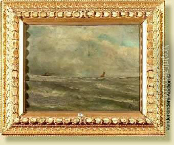 Marine Oil Painting - Arthur Bouvier