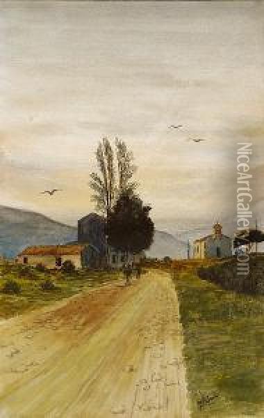 An Album With Views Of Greece Oil Painting - Miltiadis Thon