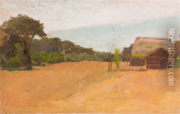 Toskanische Landschaft Oil Painting - Federico Andreotti
