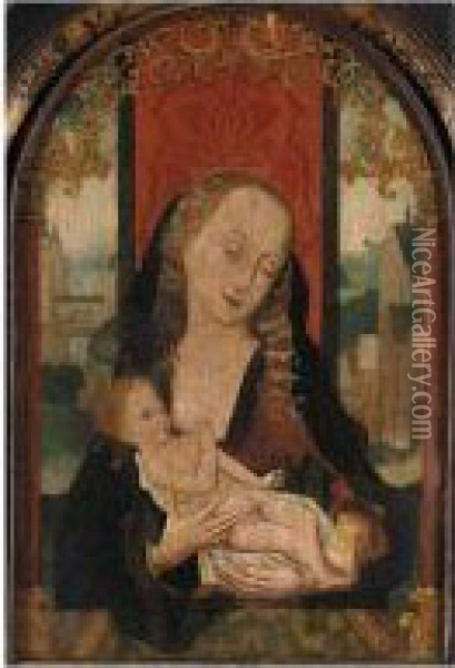 The Virgin And Child Oil Painting - Rogier van der Weyden