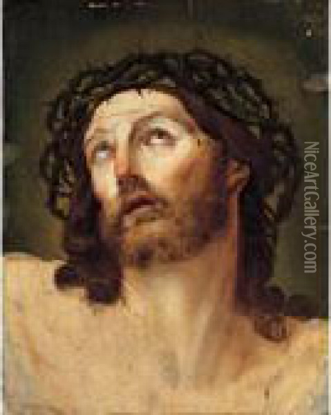 Cristo Incoronato Di Spine Oil Painting - Guido Reni