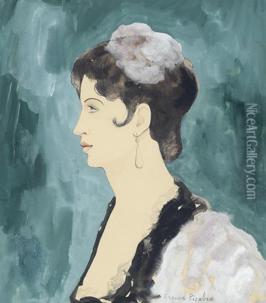 Espagnole Oil Painting - Francis Picabia