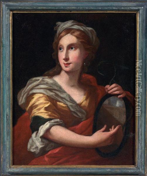 La Prudenza Oil Painting - Pietro Dandini