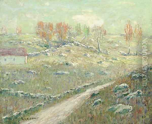 Early Autumn Oil Painting - Ernest Lawson