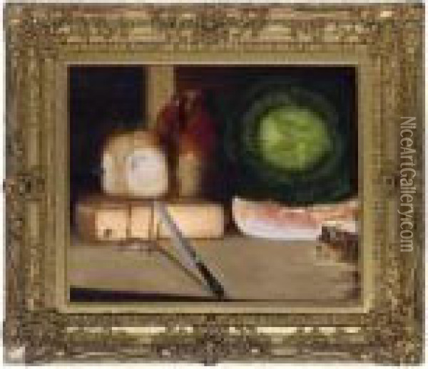 The Larder Oil Painting - George, of Chichester Smith