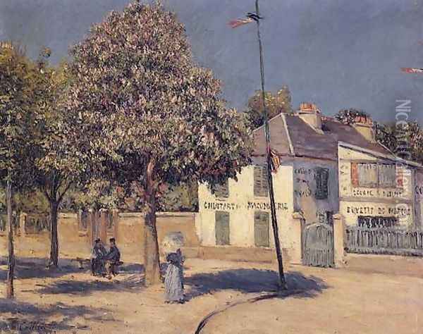 The Promenade At Argenteuil Oil Painting - Gustave Caillebotte