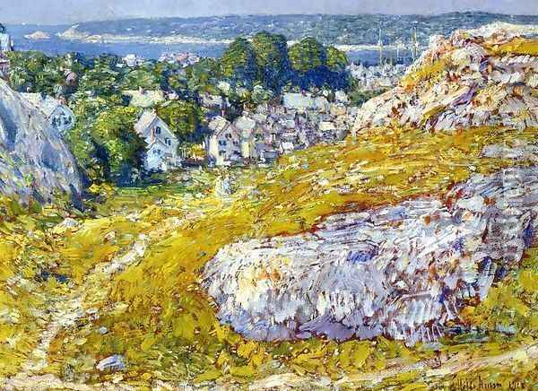 Norman's Woe, Gloucester, Massachusetts Oil Painting - Frederick Childe Hassam