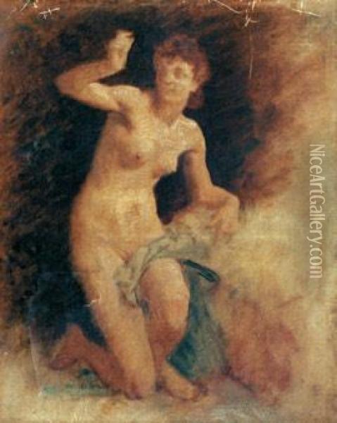 Desnudo Oil Painting - Ignace Henri Jean Fantin-Latour