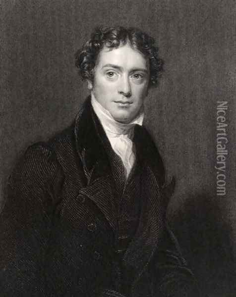 Michael Faraday, engraved by J. Cochran, from National Portrait Gallery, volume V, published c.1835 Oil Painting - Henry William Pickersgill