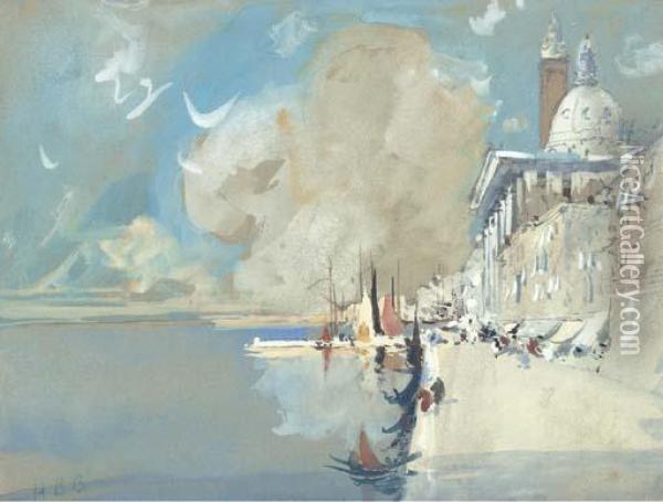 Venice Oil Painting - Hercules Brabazon Brabazon