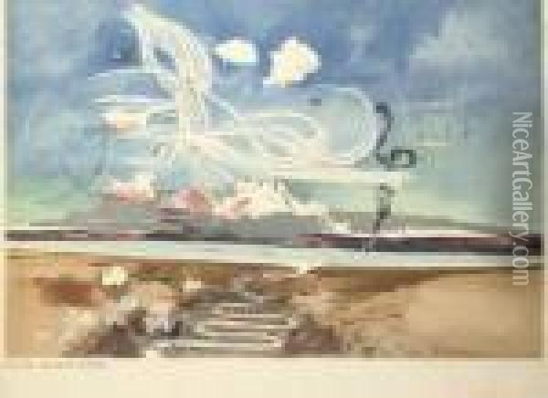 Battle Of Britain (postan L23) Oil Painting - Paul Nash