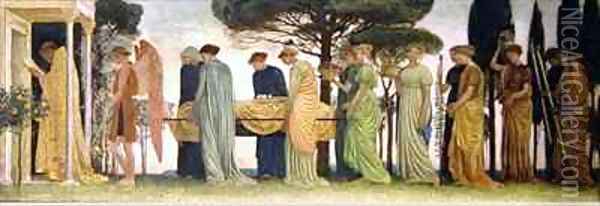 The Death of the Year 2 Oil Painting - Walter Crane