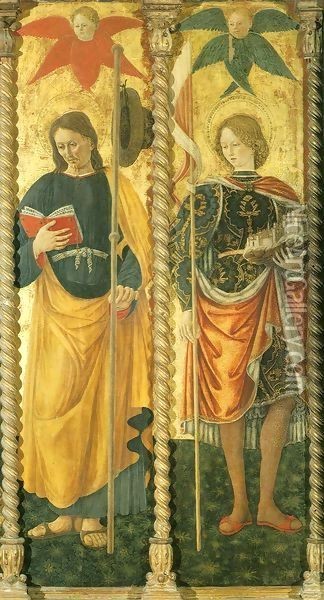 Saints Oil Painting - Giovanni Boccati