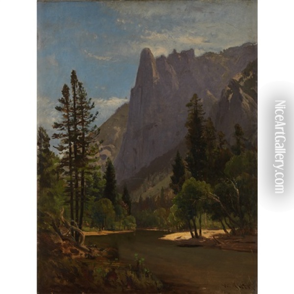 Yosemite Oil Painting - William Keith