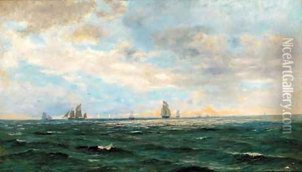 Crossing the horizon Oil Painting - Henry Moore
