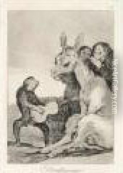 Bravisimo Oil Painting - Francisco De Goya y Lucientes