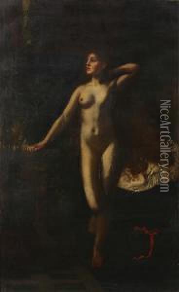 Lady Godiva Oil Painting - George Adolphus Storey