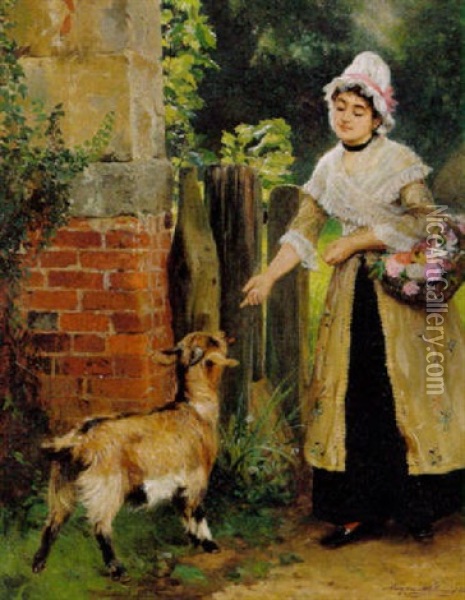 Milady's Favourite Oil Painting - John Haynes-Williams