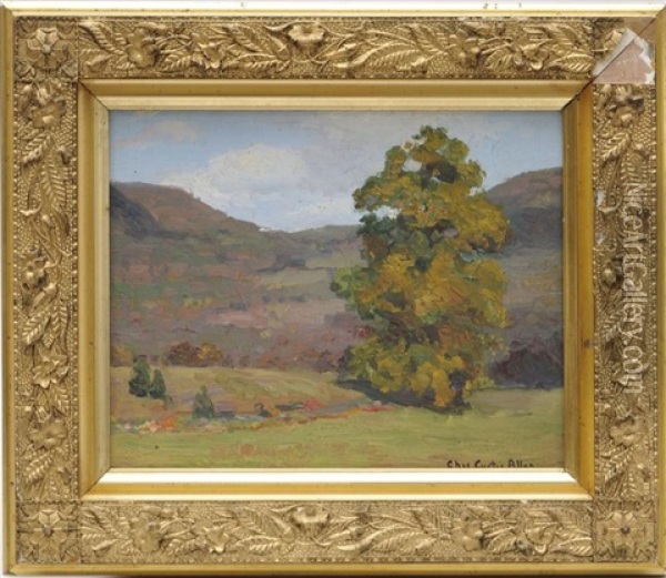 Autumn Landscape Oil Painting - Charles Curtis Allen