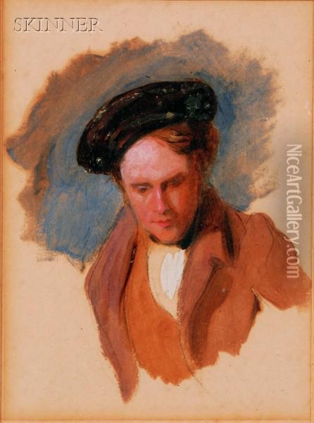 Portrait Of A Gentleman Oil Painting - Thomas Cole