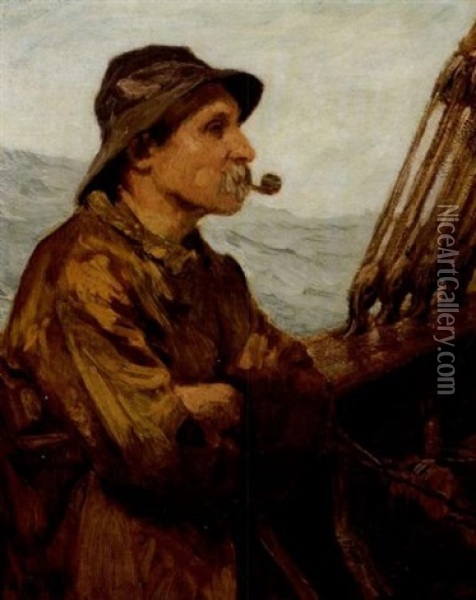 The Fisherman Oil Painting - Edward Henry Potthast