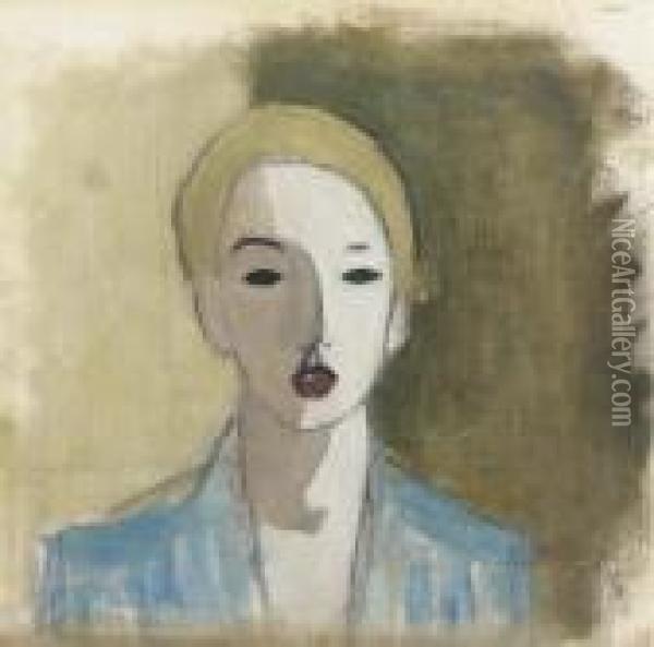 The Stubborn Girl Oil Painting - Helene Schjerfbeck