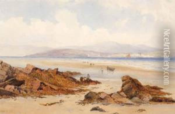 Buncrana From Kinger Bay Oil Painting - Walter William May