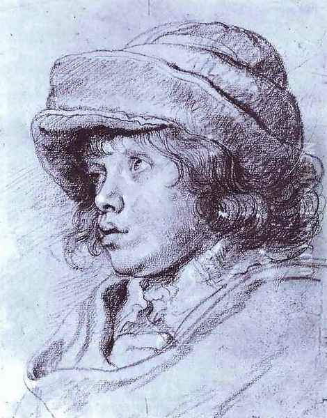 Portrait of Nicholas Rubens Oil Painting - Peter Paul Rubens