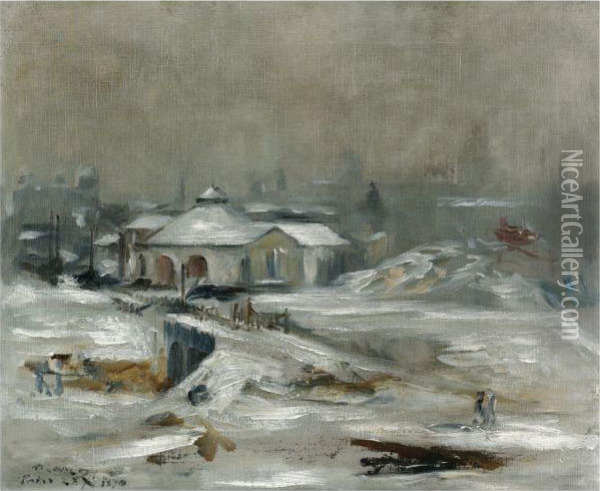 La Gare Du Chemin De Fer De Sceaux Oil Painting - Edouard Manet