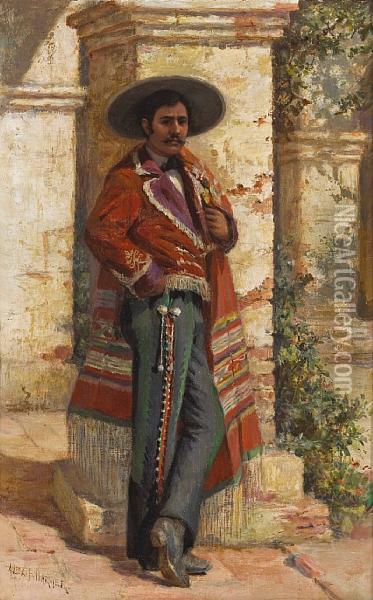 The Caballero Oil Painting - Alexander F. Harmer