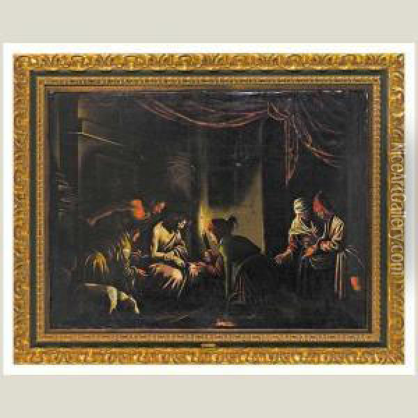 Aparicion De Cristo Resucitado Oil Painting - Pedro De Orrente