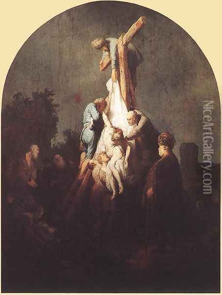 Deposition from the Cross 1634 Oil Painting - Rembrandt Van Rijn