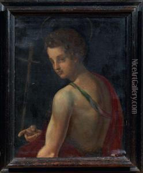 San Giovannino Oil Painting - Michele di Ridolfo del Ghirlandaio (see Tosini)