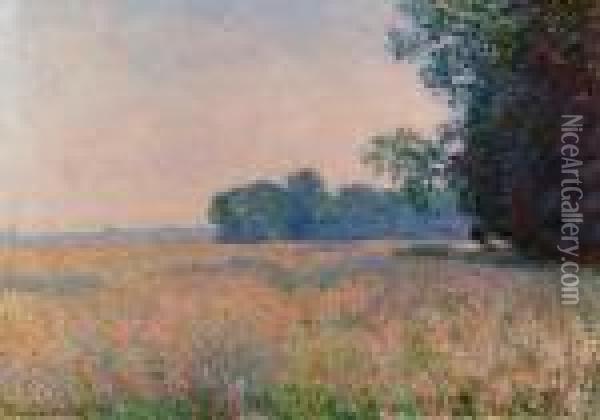 Champ D'avoine Oil Painting - Claude Oscar Monet