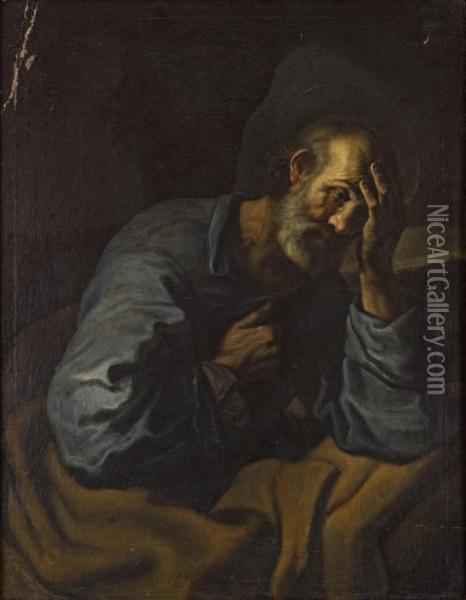 St. Jerome Oil Painting - Guercino