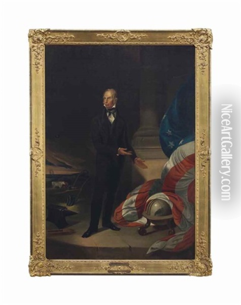 Henry Clay Making His Great Speech Oil Painting - John Neagle