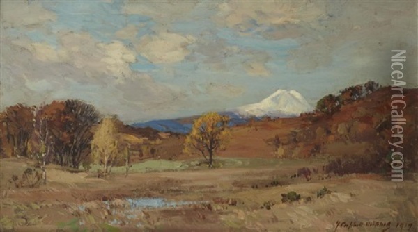 Scottish Landscape Oil Painting - John Campbell Mitchell
