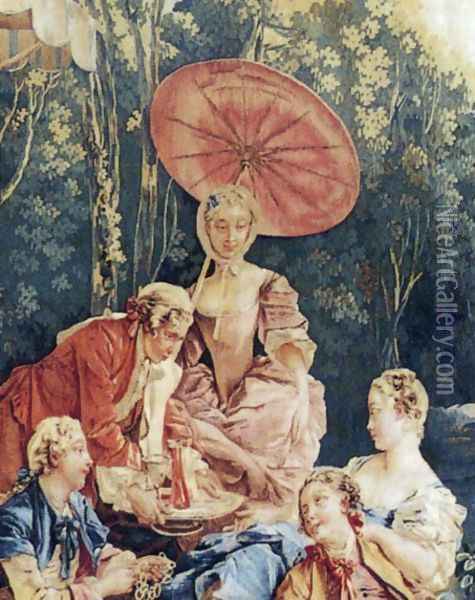 Chine style 7 Oil Painting - Francois Boucher