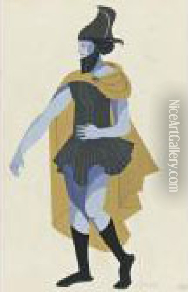 Costume Design For Harold In Aeschylus' Tragedy 